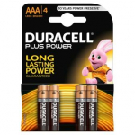 DURACELL BATTERY PLUS AAA 4PK (LOR3)